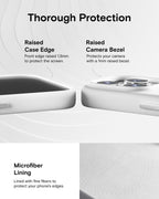 MOFT Soporte de trípode para teléfono y funda para iPhone 16 Pro Max, ajuste de ángulo e imanes fuertes y compatible con MagSafe MOVAS Invisible Selfie Stick, Misty Cove