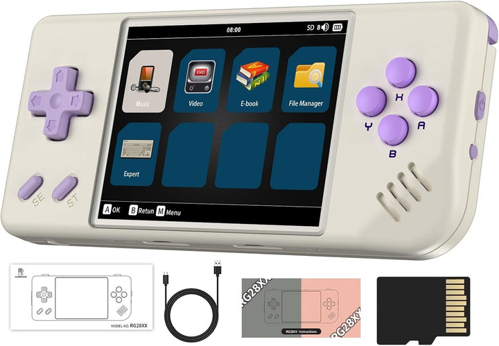 RG28XX - Juego de mano retro con sistema Linux, pantalla IPS de 2.8...