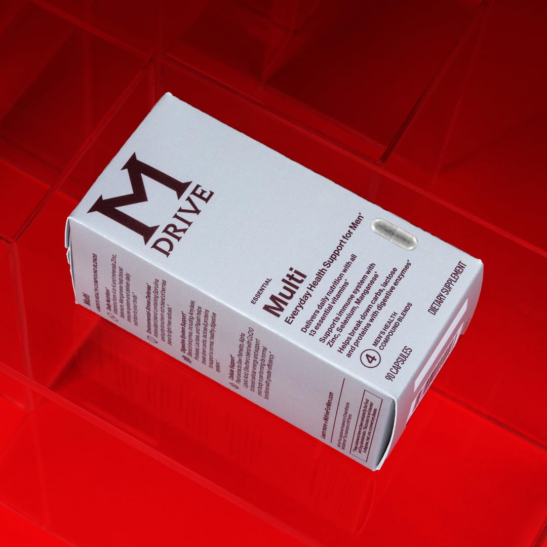 Mdrive Multi para hombres, multivitamínico diario, apoyo para la sa...