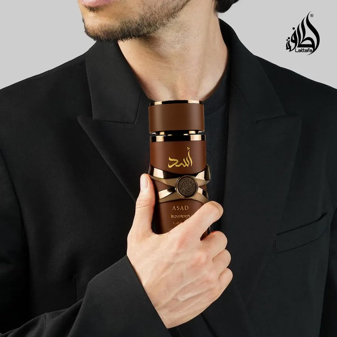 Lattafa Asad Bourbon para Unisex Eau de Parfum en Spray 34