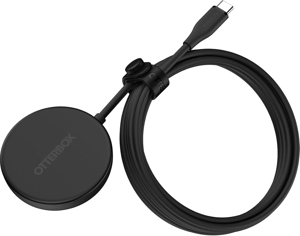 OtterBox Almohadilla de carga inalámbrica compacta de 25 W - Negro