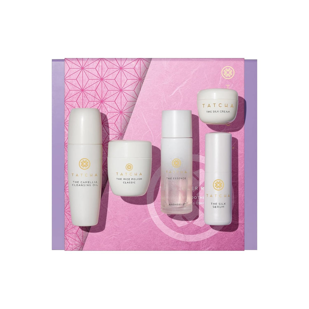 Tatcha The Starter Ritual Set - Nutritivo para piel combinada a sec...