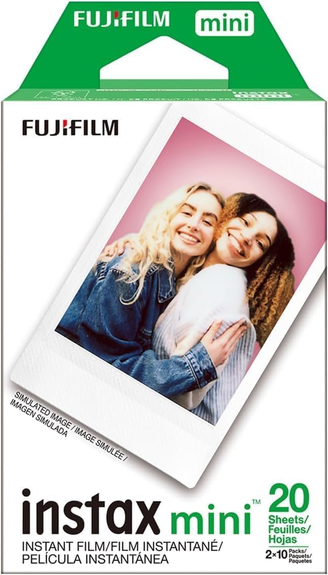 Fujifilm Película para cámara Instax Mini: 20 disparos en total, (1...