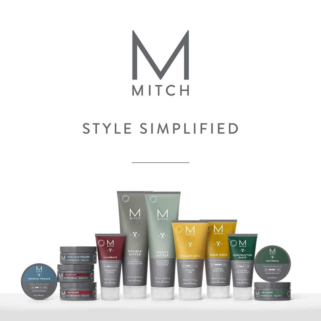 MITCH by Paul Mitchell Clean Cut - Crema de peinado para hombres, f...