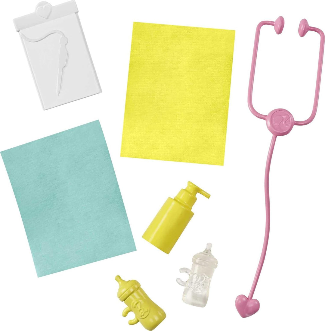 Barbie Juego de Carreras Profesionales, Conjunto de Doctora de Bebé...