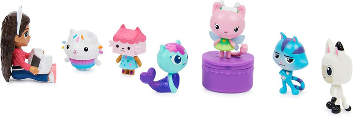 Gabby's Dollhouse, set de regalo de figura de lujo con 7 figura...