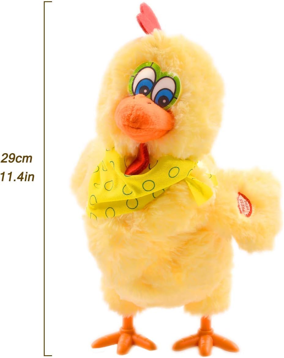SuBleer - Juguete eléctrico de peluche para niños (11.4 in) | Muñec...
