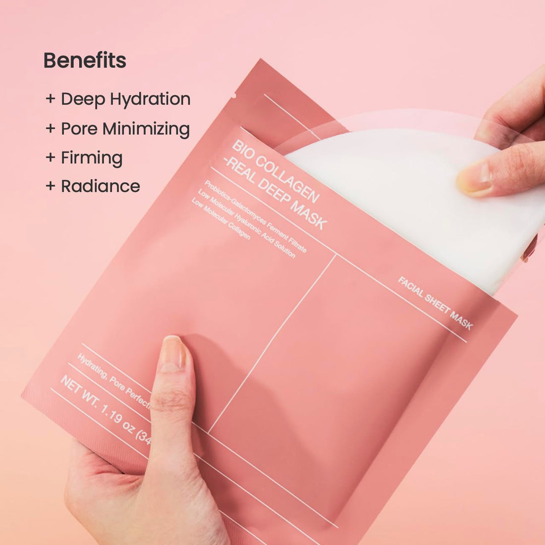 BIODANCE Collagen Duo: Bio Collagen Real Deep Mask &amp; Collagen P...