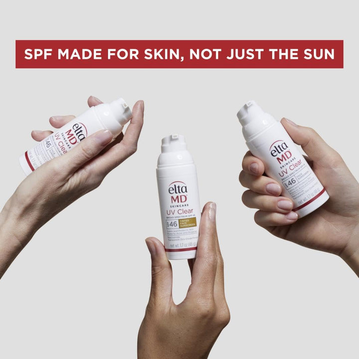 EltaMD UV Clear Face Sunscreen SPF 46, Oil-Free Sunscreen with Zinc...