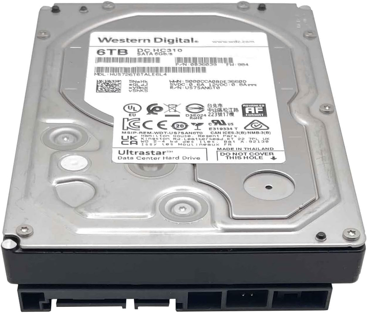 Western Digital Disco duro Ultrastar DC HC310 SATA de 6 TB \u2013 C...