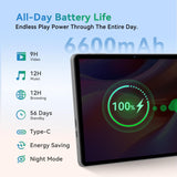 Tablet Android de 10 pulgadas, tableta Android 15 2025 para niños y...