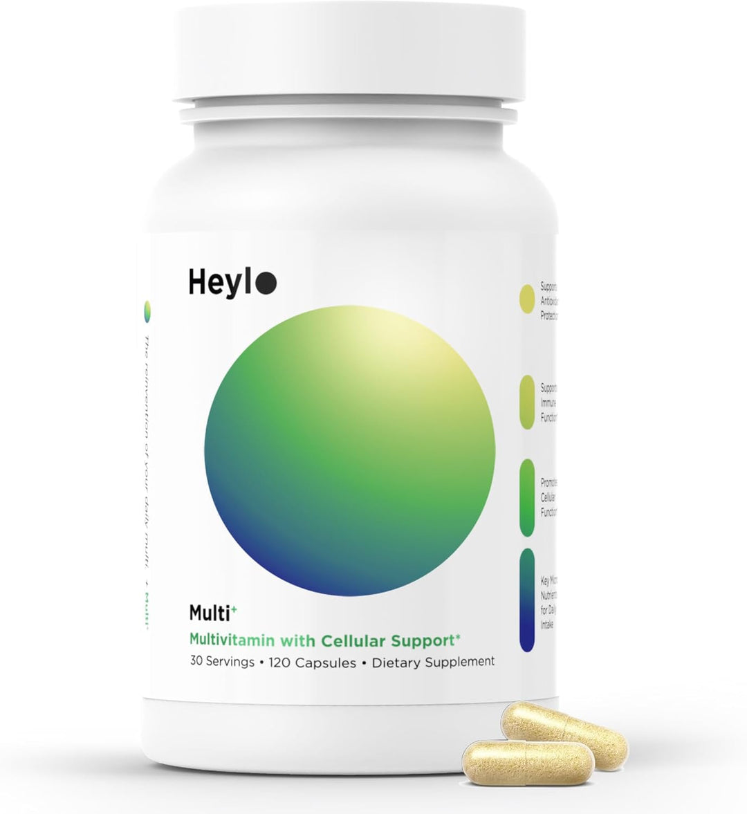Heylo Multi+ Suplemento multivitamínico avanzado \u2013 Aumenta la...