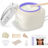 AUZEAL - Mini kit de cera facial para mujer, kit de depilación faci...