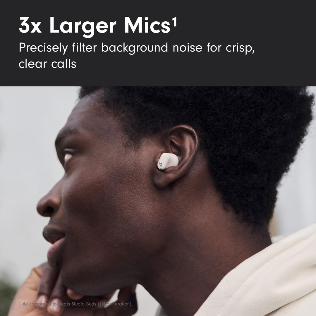 Beats Studio Buds + - Marfil con AppleCare+ (2 años)