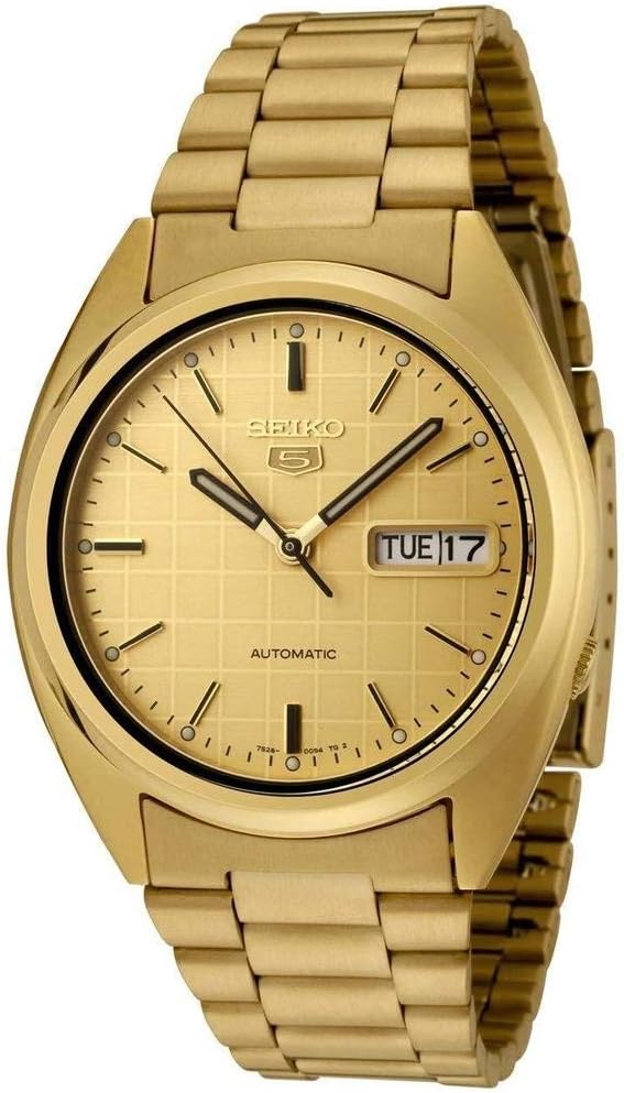 Seiko 5 Reloj de acero inoxidable para hombre