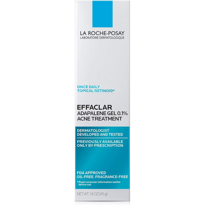 La Roche-Posay Effaclar Adapalene Gel 0.1% Tratamiento para el acné...
