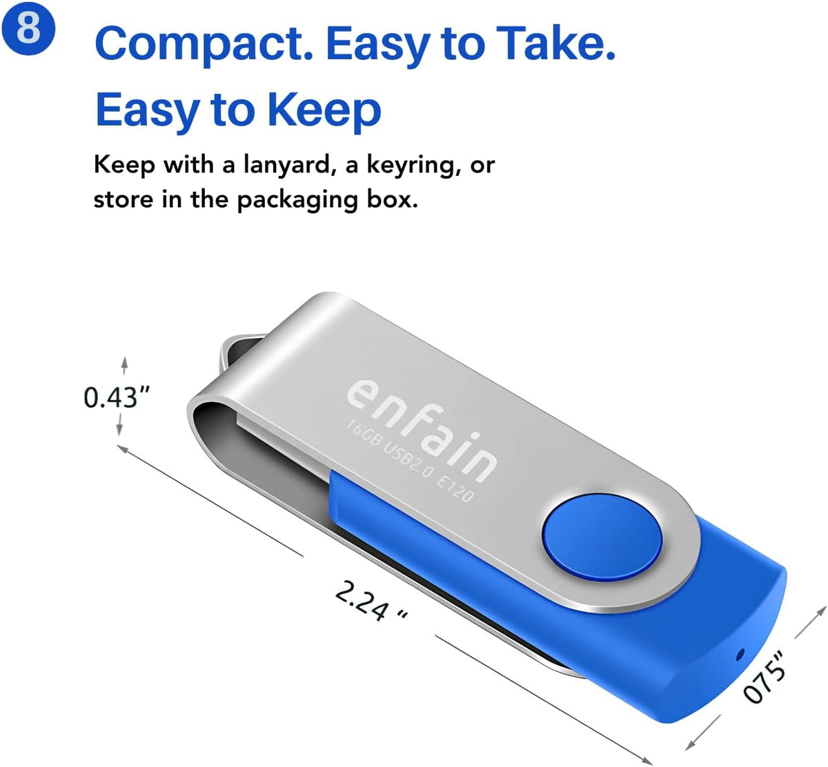 Eleve su almacenamiento de datos con las unidades flash USB 2.0 de...