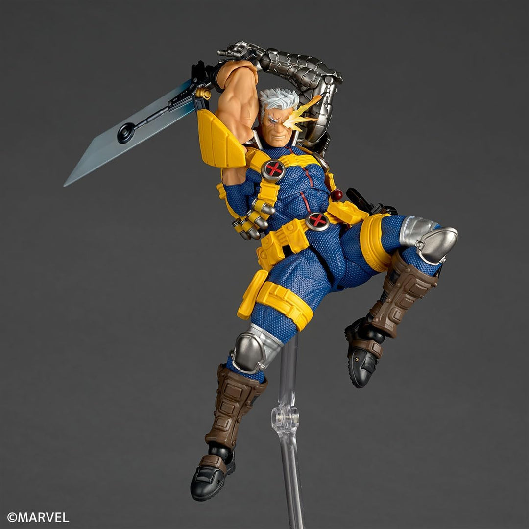Kaiyodo Revoltech Amazing Yamaguchi X-Men Cable versión 1.5, altura...