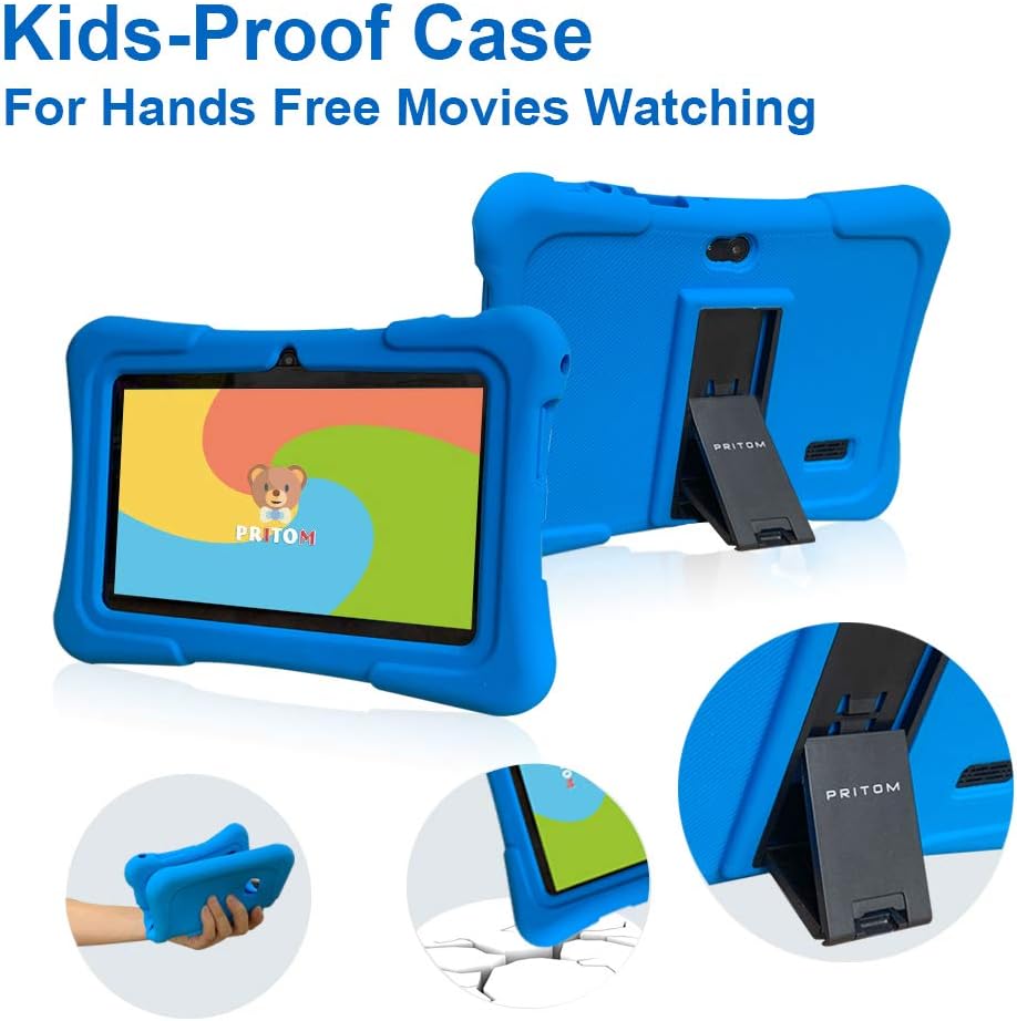 PRITOM Tabletas para niños de 7 pulgadas, Tablet Android 13 para ni...