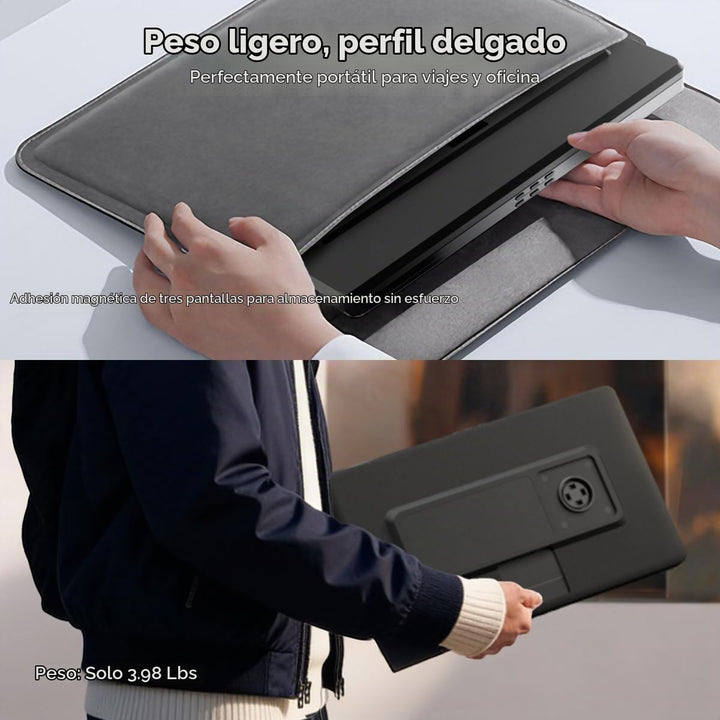 FQQ Extensor de Pantalla para computadora portátil Monitor portátil...