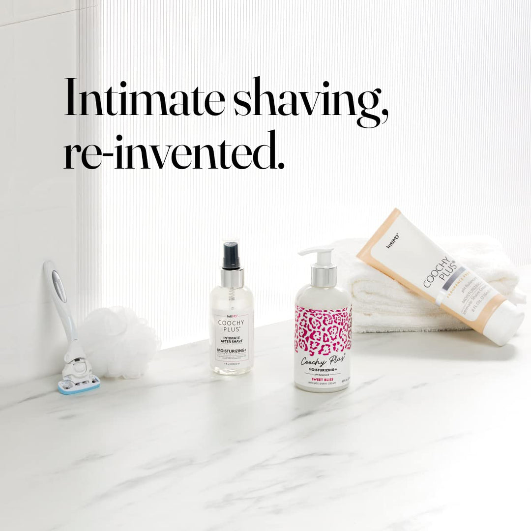 IntiMD Coochy Plus - Kit completo de afeitado íntimo, fórmula antio...