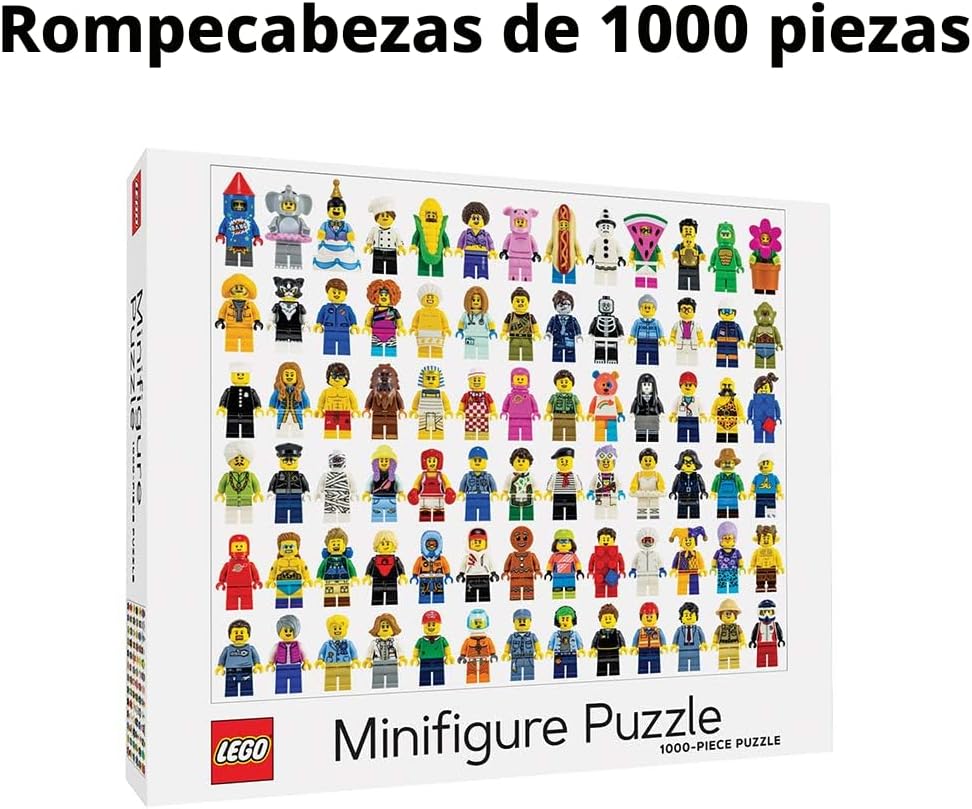 Rompecabezas de 1000 piezas LEGO Minifigure