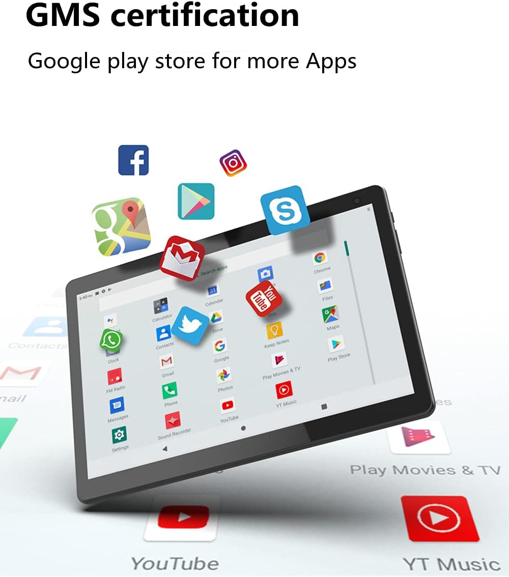 COOPERS Tablet 10 pulgadas, Android 15 Tablet, 32GB ROM 1TB Expandi...