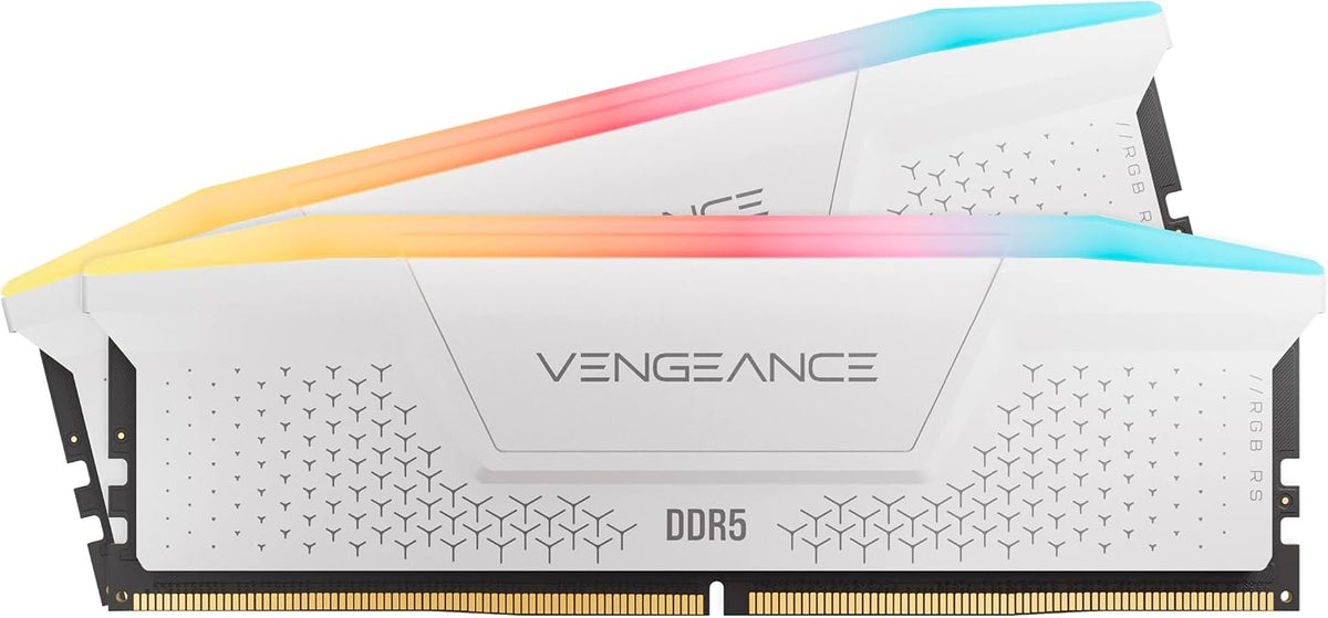 CORSAIR Vengeance RGB RS DDR5 32 GB (2 x 16 GB) Hasta 6000 MHz AMD...