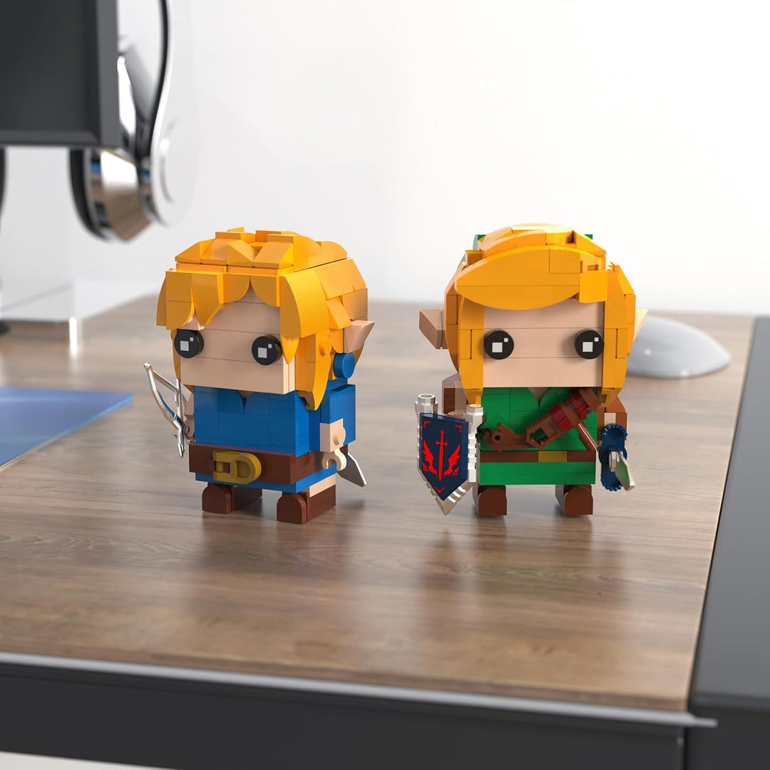 Latephiy BOTW Link - Juego de construcción de figuras de personajes...
