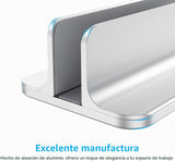 Omoton Soporte vertical para computadora portátil, soporte de alumi...