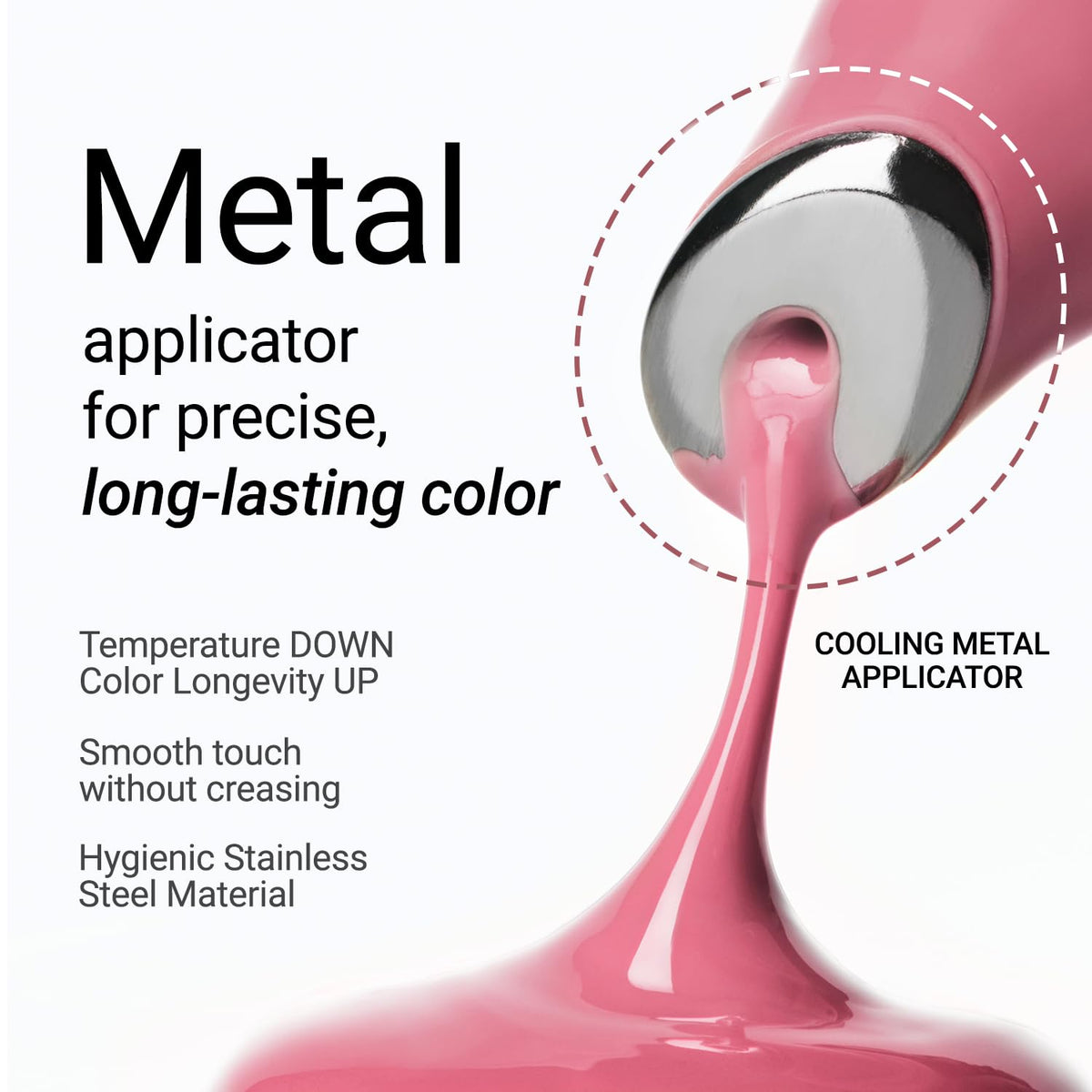 JUNG SAEM MOOL LIP-PRESSION Metal Serum Gloss | Bálsamo labial tint...