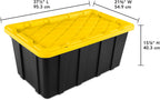 Sterilite Bolsa de almacenamiento industrial con tapas para garaje, 38