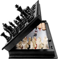 KAILE - Juego de ajedrez, damas y backgammon magnético de 13 pulgadas