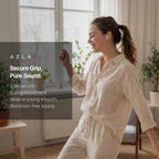 AZLA Crystal AirPods Pro 3 - Puntas de repuesto de silicona de ajuste seguro
