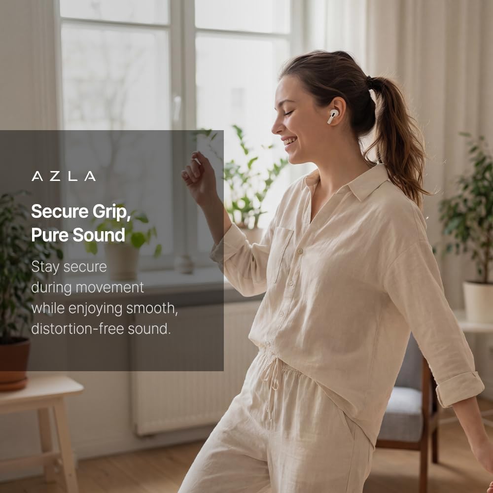 AZLA Crystal AirPods Pro 3 - Puntas de repuesto de silicona de ajuste seguro
