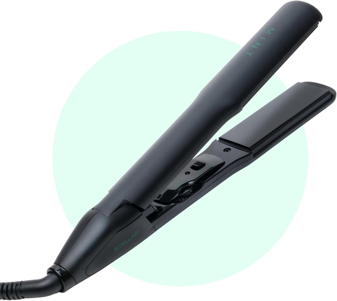 MINT Stellar - Plancha iónica de cerámica para cabello fino\/medio...