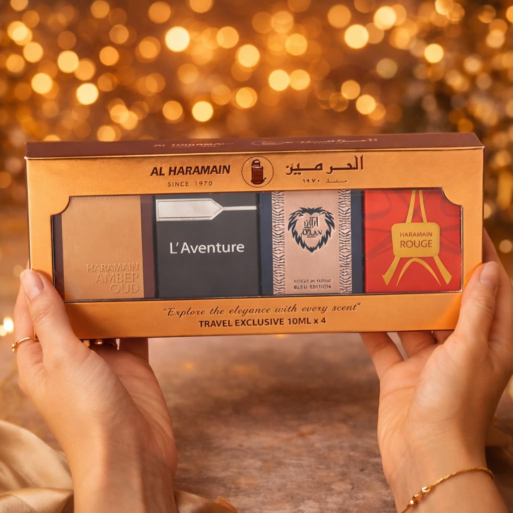 Al Haramain Set de Descubrimiento de Fragancias para Hombre y Mujer...