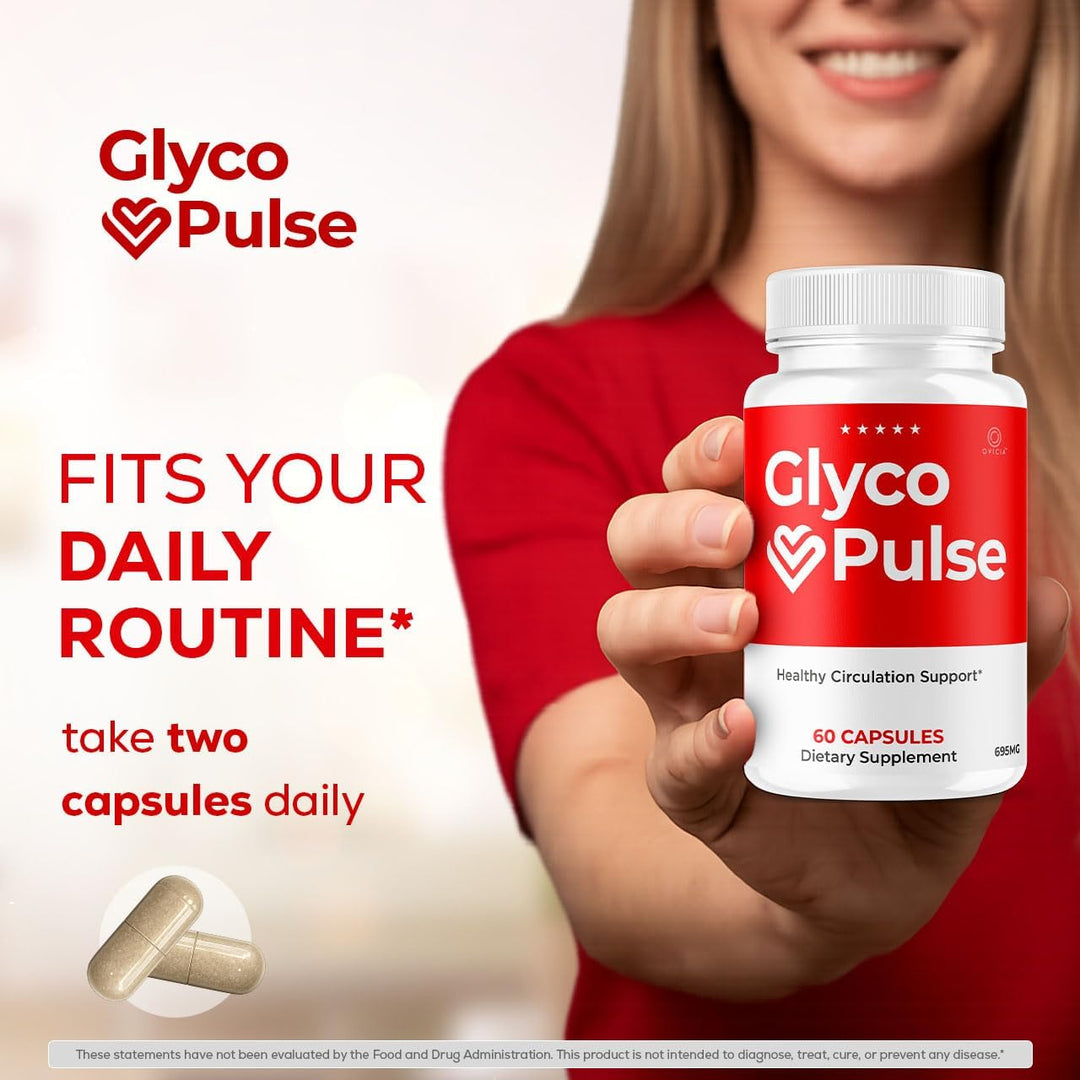 (Paquete de 3) Cápsulas Glyco Pulse - Píldoras oficiales GlycoPulse...