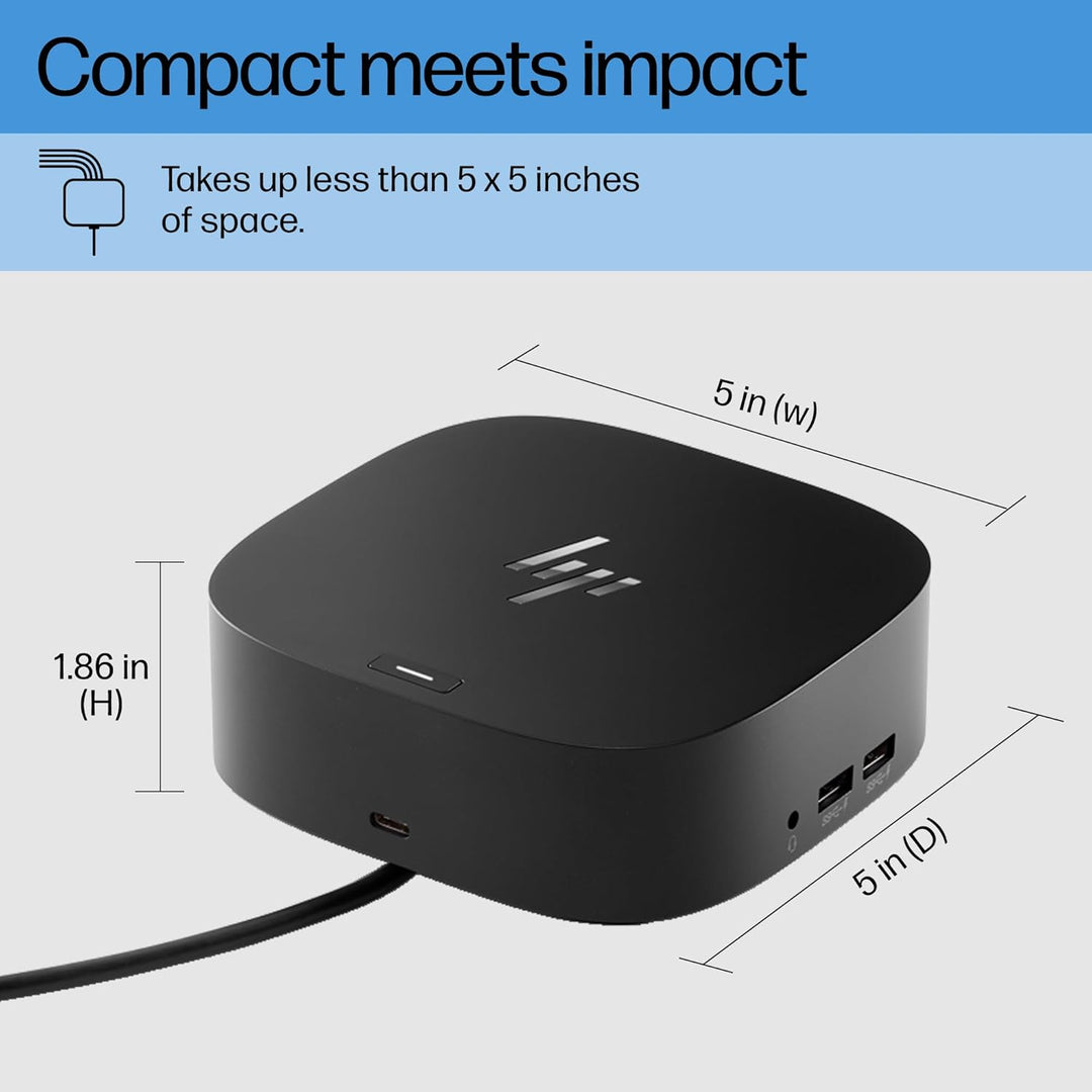 HP USB-C Dock G5 - Adaptador 11-en-1 para portátiles PC y