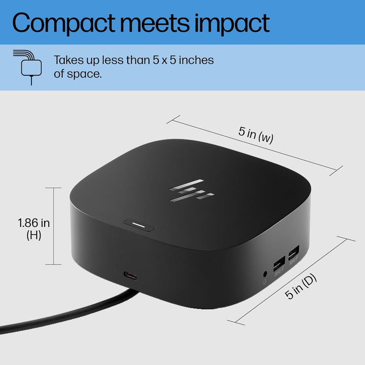 HP USB-C Dock G5 - Adaptador 11-en-1 para portátiles PC y