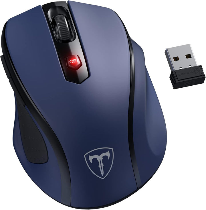 HOTWEEMS Ratón Inalámbrico, Ratón de Computadora D-09 USB Ratones I...