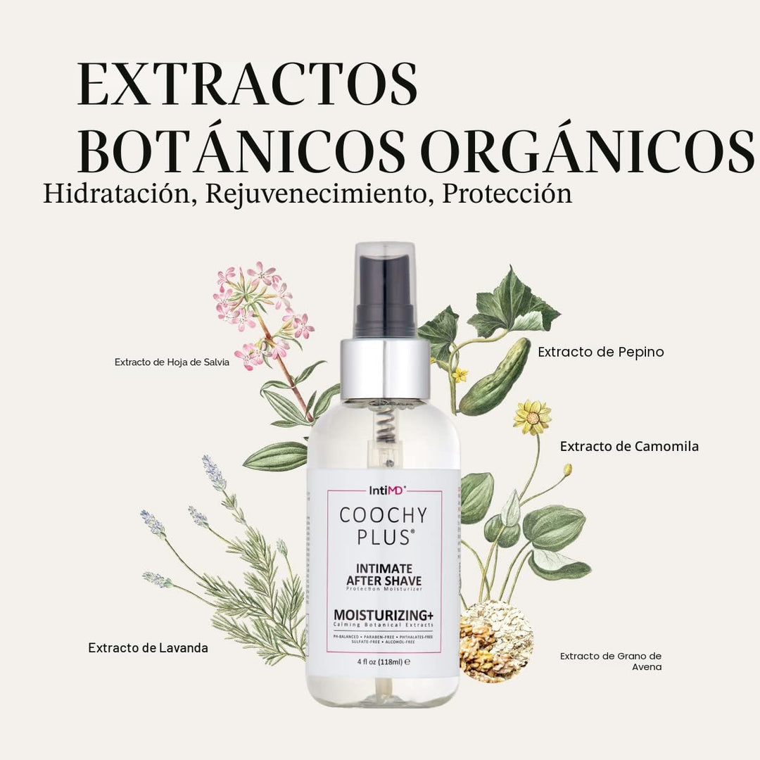 IntiMD Coochy Plus - Kit completo de afeitado íntimo, fórmula antio...