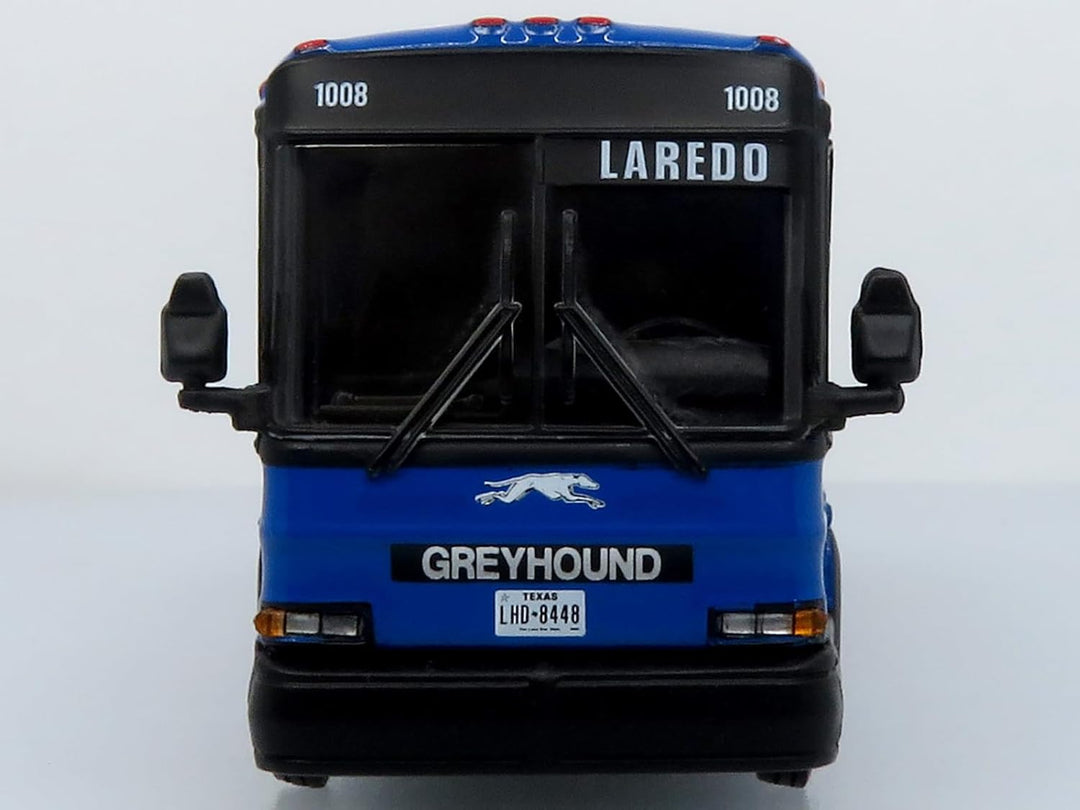 2001 MCI D4000 Autobús Azul con Rayas Vintage Bus  Motor