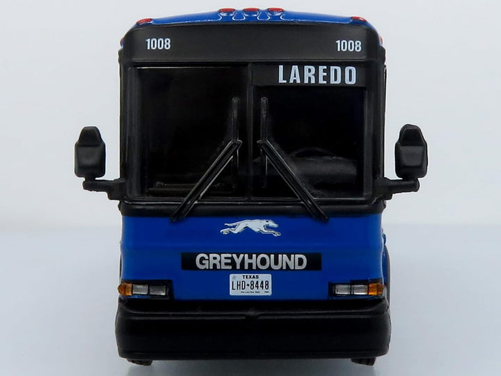 2001 MCI D4000 Autobús Azul con Rayas Vintage Bus  Motor