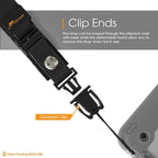Correa de hombro Breakaway Negro Clip de seguridad universal para