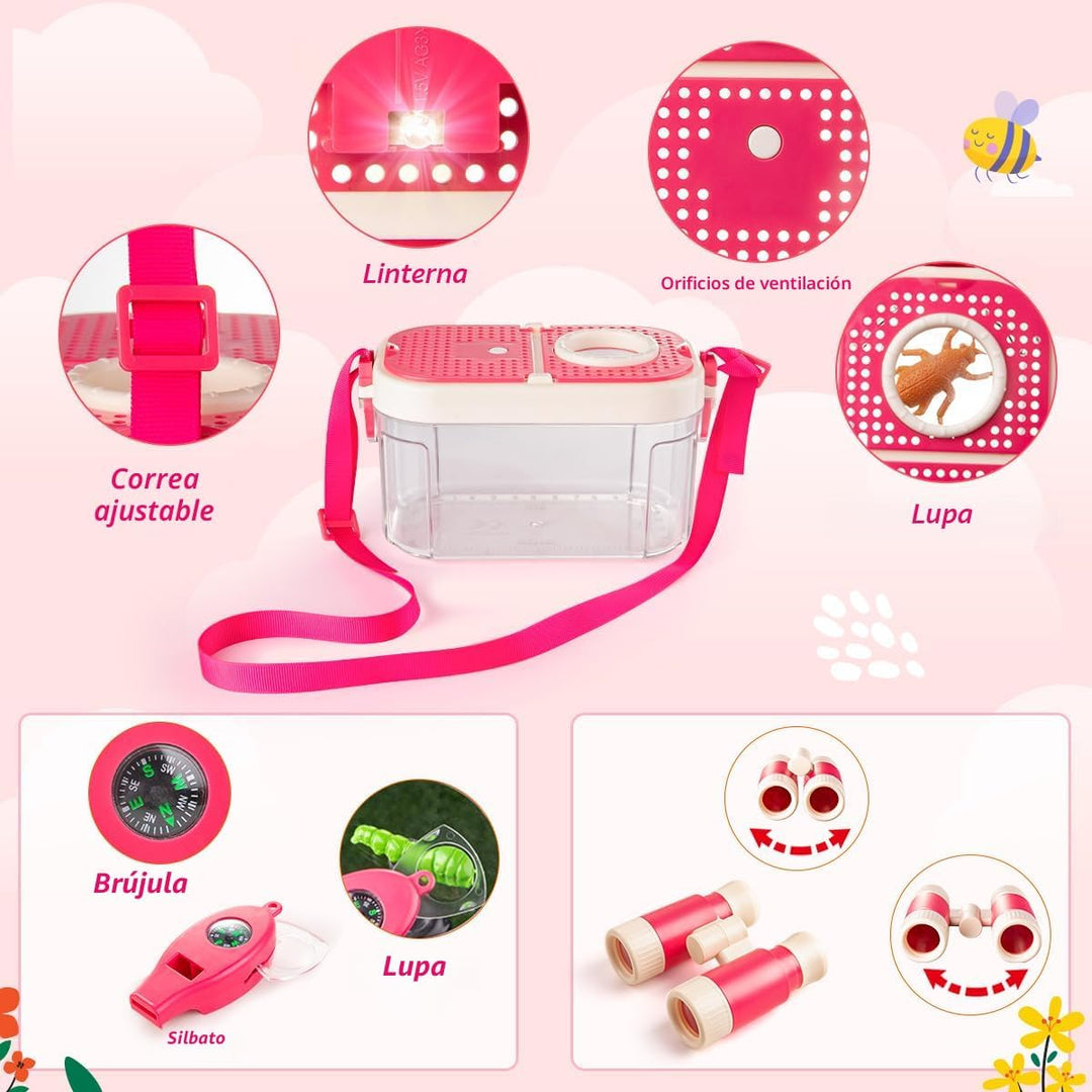 Meland - Juego de camping para niñas - Juguetes de tienda de