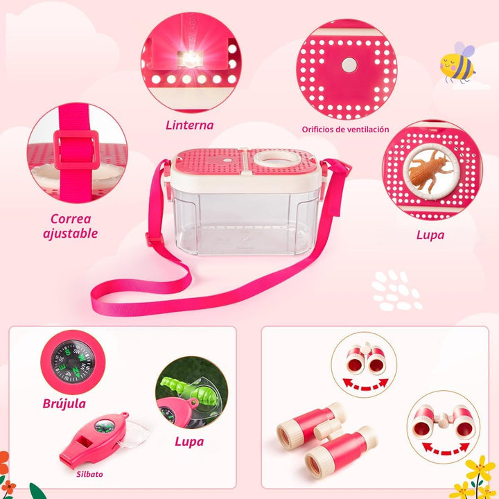 Meland - Juego de camping para niñas - Juguetes de tienda de