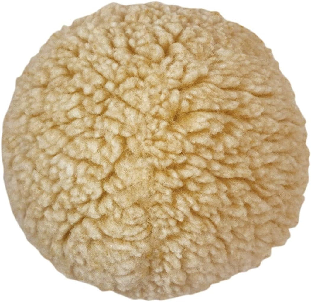 HuggleHounds Plush Ball Dog Toy - Fuzzy Round Ball Dog Toy con Soft Fleece, Durable Stuffed Plush para Small y Large Breeds - 8" HuggleFleece, Large