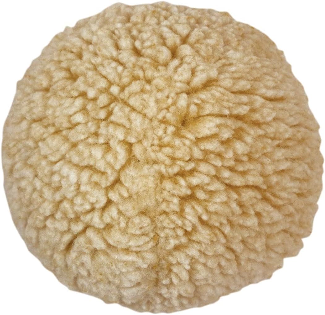 HuggleHounds Plush Ball Dog Toy - Fuzzy Round Ball Dog Toy con Soft Fleece, Durable Stuffed Plush para Small y Large Breeds - 8" HuggleFleece, Large
