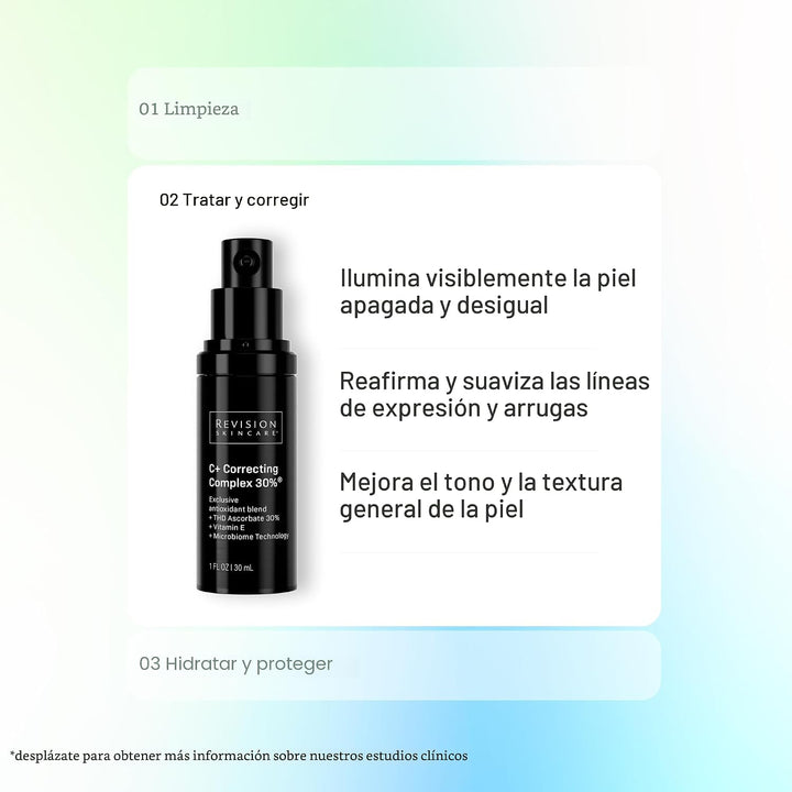 Revision Skincare C+ Correcting Complex 30% Suero de vitamina C par...